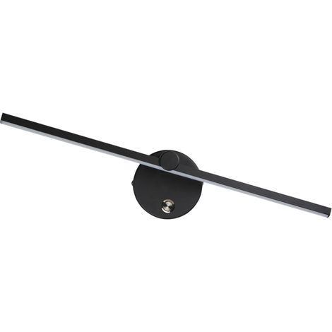 Lampes pour Miroir LED Dimmable avec Interrupteur, Applique Salle de Bain Rotative à 300° LED 8W 4000K Lampe Miroir Salle (1/5)