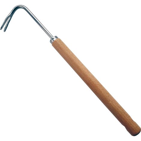 Dispositivo portatile per il controllo delle erbacce nel vostro giardino: robusto e compatto, a forma di V con impugnatura (tipo a V/impugnatura lunga)