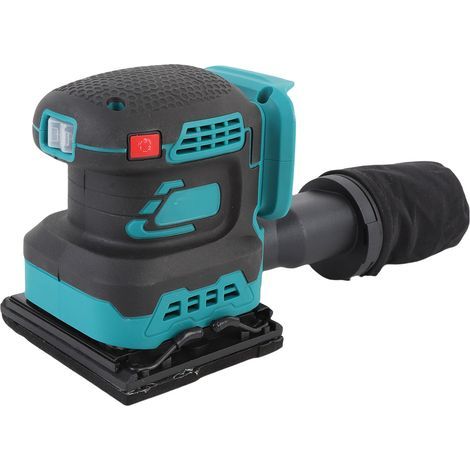 BL1840 Compatible Cordless Electric Brushless Sander for Finishing and Grinding, Includes 15 Abrasives, 8000-12000 RPM (1/5)