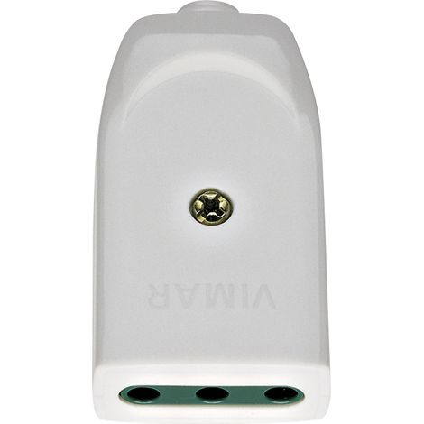 VIMAR - 00221.B 2P+T 10A P11 douille axiale blanche