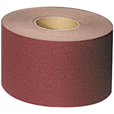 VSM Rouleau en tissu abrasif (A) brun KK 114 F, 100 mm x 50 m, Grain : 120
