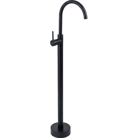 Rubinetto Lavabo A Pavimento Rea Lungo Black (1/3)