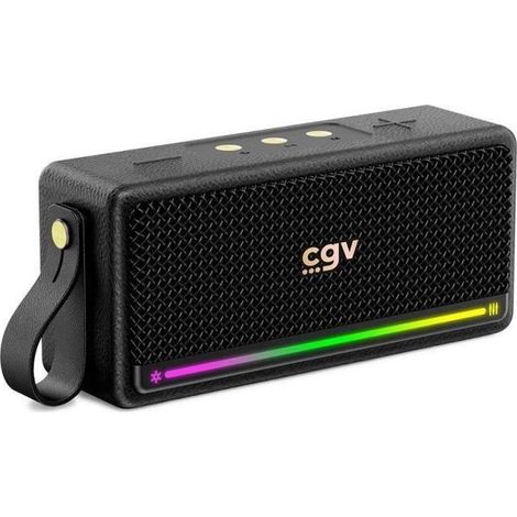 Bluetooth-Lautsprecher - CGV - 50910 - SolidVibe Max - Subwoofer 20W (2x10W)