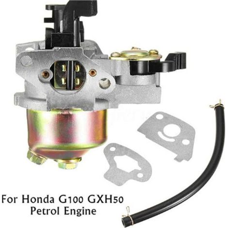 Carburateur Haute Qualité compatible moteurs Honda GXH50 / GX100 2.8-3HP 152F 152 15D G100, pièce de rechange adaptable, Réf. 505-027 (1/5)