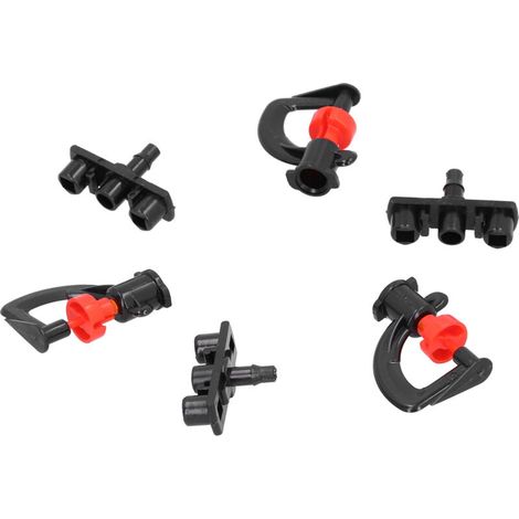 20 Sets G-Typ Mikrotröpfchen-Sprühgeräte für Garten und Gewächshaus