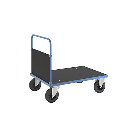 Kongamek  Carrello a pianale KM33  1 sponda frontale  lungh x (1/3)