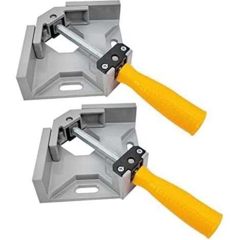 [NEVER USED] 2-Piece Angle Clamp, 90 Degree Perfect Angle Clamp, 2 Adjustable Handles, Vise for Woodworking and Carpentry, Hand Tools