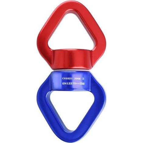 Pivot de Rotation 30 KN Dispositif Pivotant 360°Descendeur Escalade Connecteur Swing Rotateur pour Sauvetage Yoga Danse Aérienne (1/5)