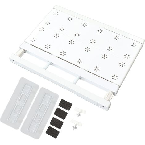 Étagère extensible réglable pour économiser l'espace, séparateur d'armoire ajustable pour chaussures et rangement, longueur 30-40cm (1/5)
