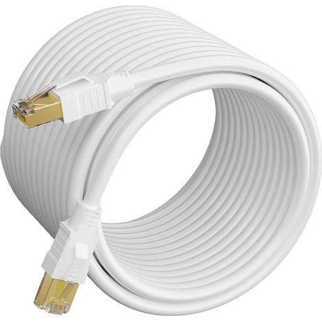 Cable Rj45 - Cat6 - Blindé Ftp - Transmission Réseau Stable - 3 M (1/5)