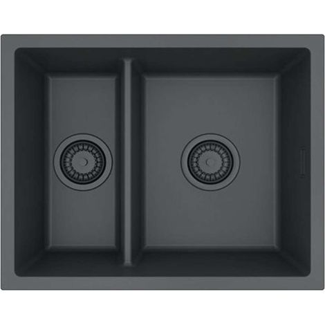 Alveus Omni - Granitspüle 55x45 cm, schwarz 1150071 (1/3)