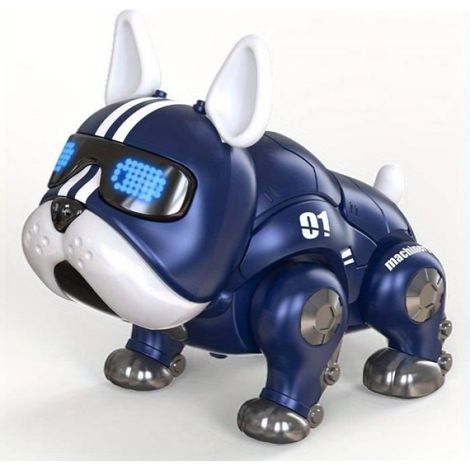 Jouet électronique Chien-robot avec technologie Sensor Touch - Bleu (1/4)