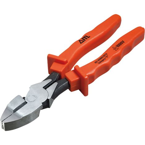 ITL Insulated Insulated Linesman Pliers 240mm (9.5in)