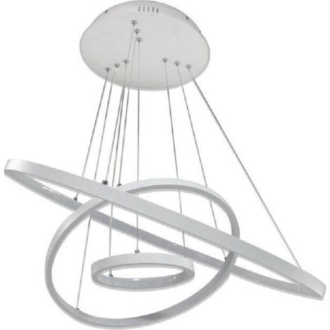 Trade Shop - 50W HÄNGELEUCHTE PLANET HÄNGELAMPE MODERN 6500K B40 -