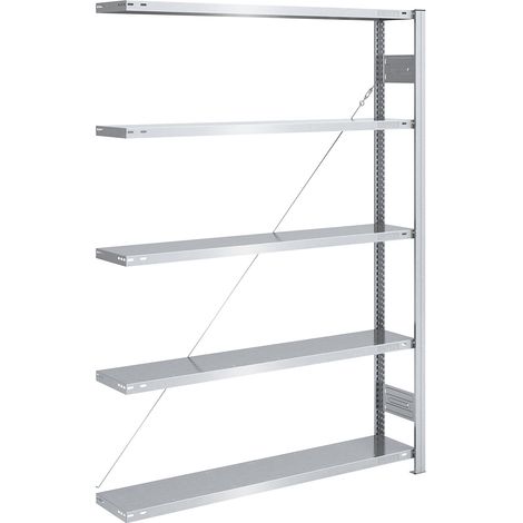 eurokraft pro, Rayonnage emboîtable extra-large, galvanisé,