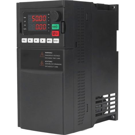 Jeffergarden Onduleur à Entraînement à Fréquence Variable Triphasé 380V Sortie 4KW Convertisseur Universel VFD pour Alimentation en Eau à Pression Constante (1/5)