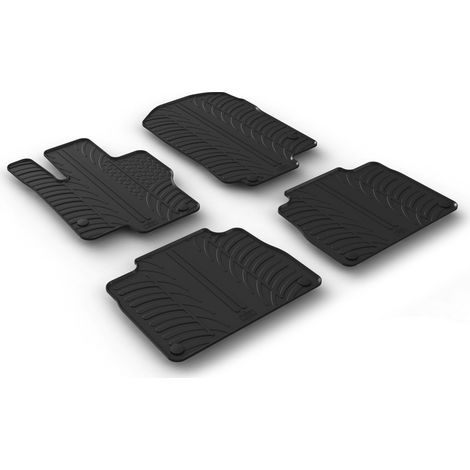 Set tappeti su misura in gomma - compatibile per Mercedes GLE (01/19) automatico
