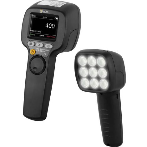 [NEUWERTIG] B-Ware Pce Instruments Stroboskop Drehzahlmesser Digital Stroboskop Messgerät Weiß Led