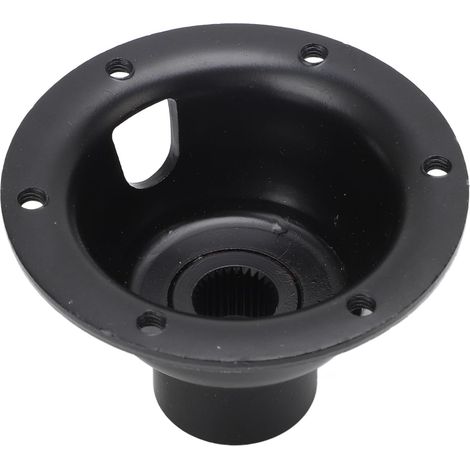 Steering Wheel Adapter – 15mm 30T Steel Alloy Hub with 6 Holes for Improved Control Kart and Electric Car Modifications Steering Mount for Projects (1/5)