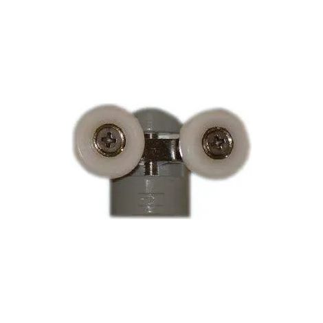 Rullo doppio ROU21 per vetro 8mm L.58mm