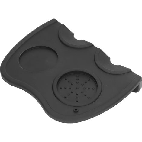 Silikon-Schutzmatte für Kaffeetamper, rutschfeste Matte mit zwei Löchern, multifunktionale Aufbewahrungsmatte (1/5)