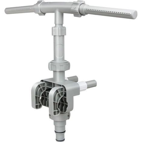 Doppelstrahl-Poolbrunnenbelüfter, verstellbarer Doppelstrahl-Wasserfall für Aufstell- und Einbaupools, 1,5-Zoll-Rücklaufdüsenanschluss, Schwimmbadzubehör für (1/5)