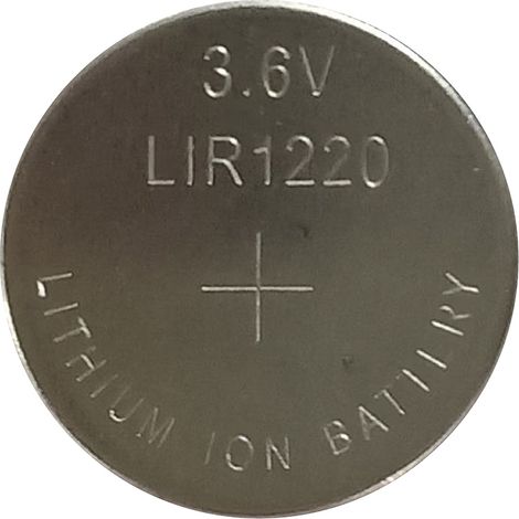 Pile bouton LIR1220 RS PRO, 3.7V, 12mm ( Prix pour 1 )