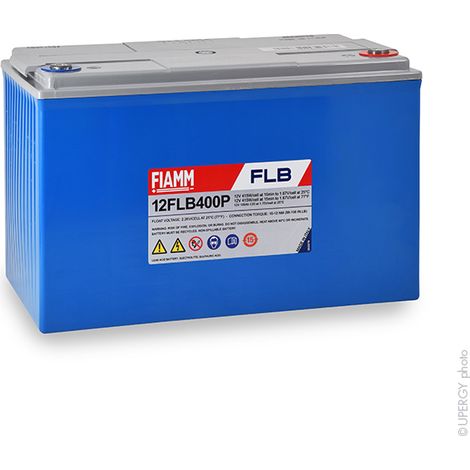 Fiamm - Batterie onduleur (UPS) FIAMM 12FLB400P 12V 105Ah M8-F
