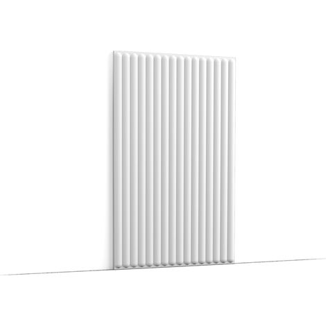Panneau mural effet lambris - Orac Decor - L50xp1.5xH80cm - W215 - L 50 X H 80 X EP 1,5 cm - ORAC DECOR