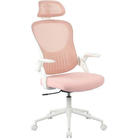 Mömax Drehstuhl Polly Pink/Weiß (1/5)