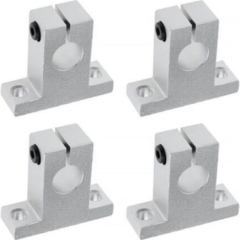 4x SK16 Linear Shaft Support 16mm CNC Linear Motion Ball Slide Units Rail Support Shaft Guide for 3D Printer Multi-Axis Machine (1/5)