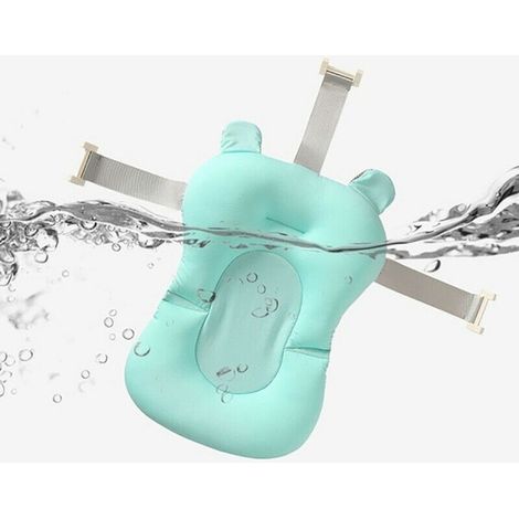 Tapis De Bain Bébé - Tapis Pliable Anti-dérapant Avec Soutien Flottant - Pour Baignoire Et Évier - 1 Pièce (1/5)