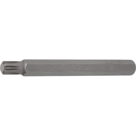 Inserto  lunghezza 100 mm  attacco esagono esterno 10 mm (3/8")  profilo a cuneo (per RIBE) M9
