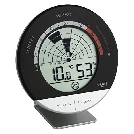 Radar anti-moisissure TFA Dostmann 30.5032 noir X55580 (1/3)
