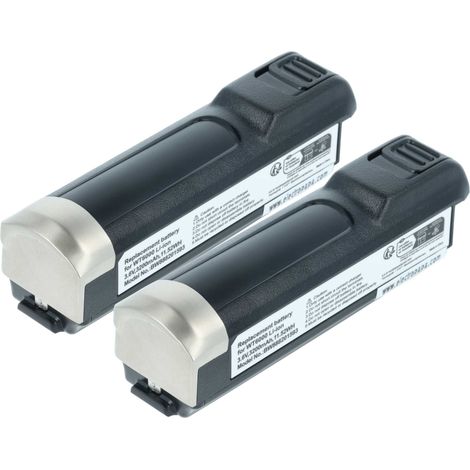 vhbw 2x batería compatible con Zebra WT6000, RS6000, WT6300, WT60A0 escáner códigos de barra, TPV (3200 mAh, 3,6 V, Li-Ion)