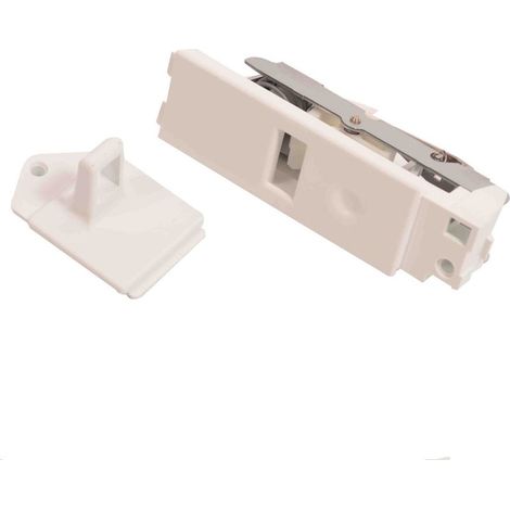 Kit Catch Door & Lat Ch Emz (td) for Hotpoint Tumble Dryers and Spin Dryers (1/4)