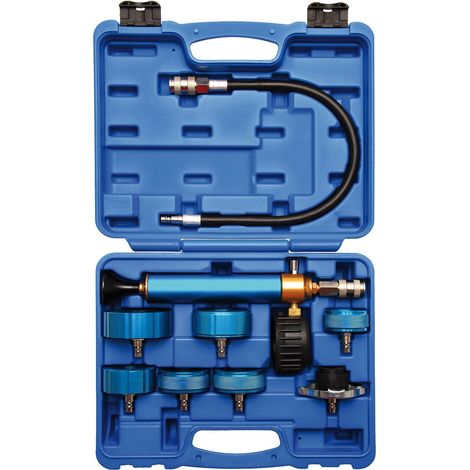 BGS  maletín  de  diagnóstico  de  sistema  de  refrigeración  9  pzs.  -  8514