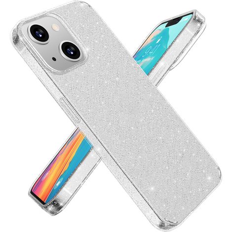 6,1 Zoll, 1,5 mm dicke, rutschfeste Polycarbonat- und TPU-Handyhülle für iPhone 13 mit Dual-Kamera (1/5)