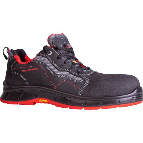 Hase Davos S3 ESD-Sicherheitshalbschuh aus Nubukleder Größe 38
