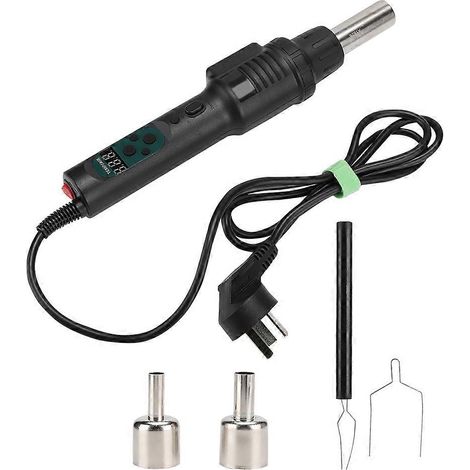 Pistolet thermique électronique concentré DES 560C pour refroidissement automatique, contrôle précis de température, usage industriel, air chaud professionnel. (1/5)