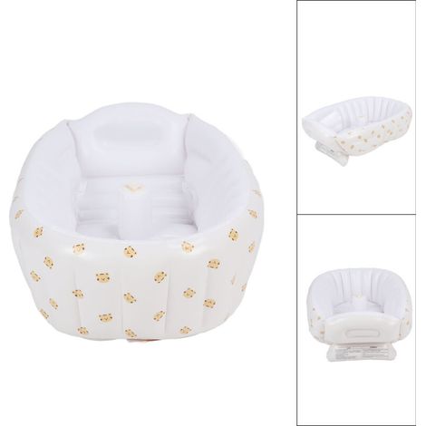 Baignoire gonflable pour bébé, baignoire pliable pour nouveau-né, siège de douche Portable avec pompe à Air intégrée, Type B (1/5)