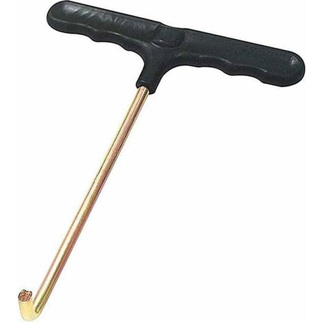 Outils de traction à ressort pour trampoline Outil à main en métal pour crochet en T（2 pièces）