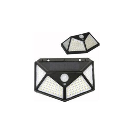 SENSORE LAMPADA AD ENERGIA SOLARE DA PARETE CON LUCI LED BEAST