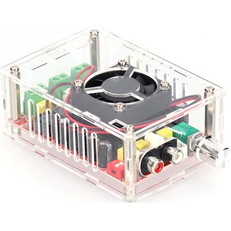 Hochleistungs-Digital-Audioverstärkerplatine mit Gehäuse und TDA7498-Chip, XH-A101-Komponente (1/5)