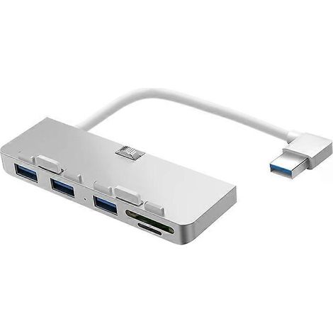 Station d'accueil multifonction USB 3.0 pour iMac - 3 ports + lecteur de cartes SD/TF (1/5)