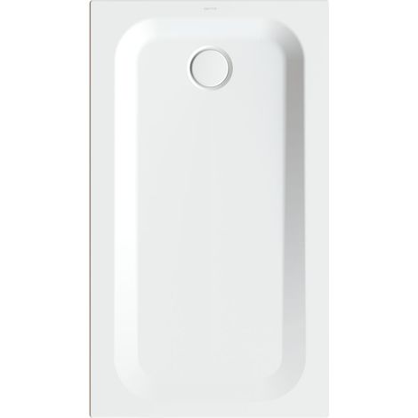 Plato de ducha rectangular BetteUltra con soporte mínimo de