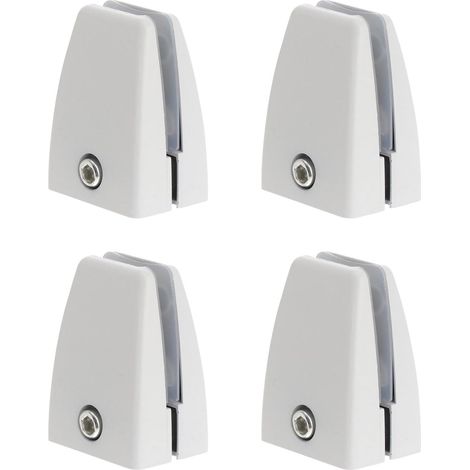 Clips de fixation pour séparateurs bureau, lot 4, support cloison (1/5)