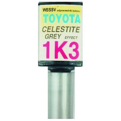 Reparación de arañazos en pintura para Toyota 1K3 color gris celestita, 10 ml ARA (1/5)