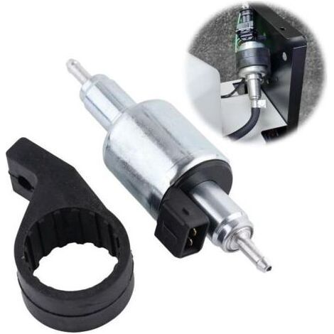 Pompe à carburant pour chauffage, pompe à air et à carburant, 12 V, 22 ml, universelle, pour chauffage d'air de voiture, pompe à carburant diesel pour 2 kW, 5 kW et 8 kW. (1/4)