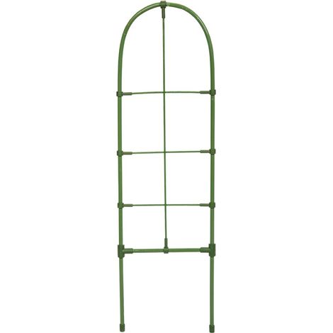 Soporte tipo escalera para plantas de 60 cm, color verde, Bradas 9647 (1/2)
